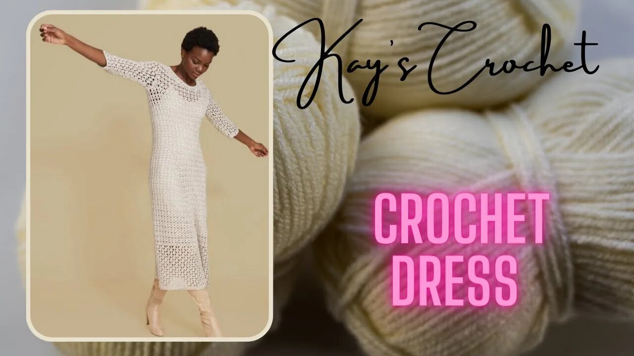 Kay's Crochet Drury Lane Dress Part 3