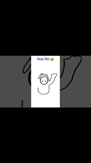 Draw New Eggstra Character in Fall Guys! #fallguys #fallguysultimateknockout #doodle