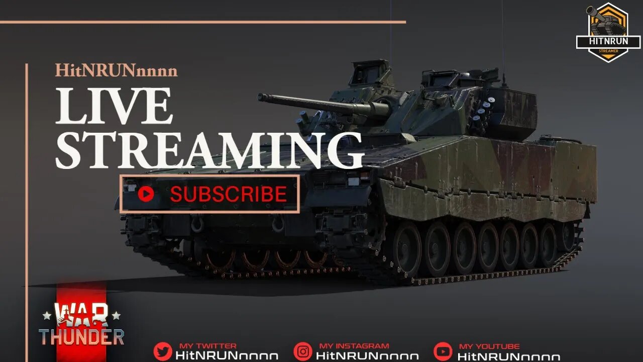 HitNRUNnnnn Live Stream Get Ready for War Thunder: Let the Games Begin!