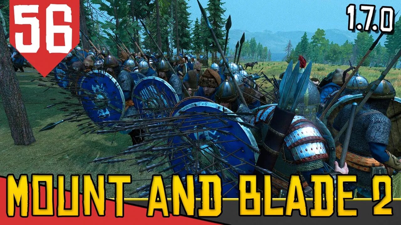 Escudo ANTI FLECHAS Funcional de Esturgia - Mount & Blade 2 Bannerlord #55[Gameplay Português PTBR]