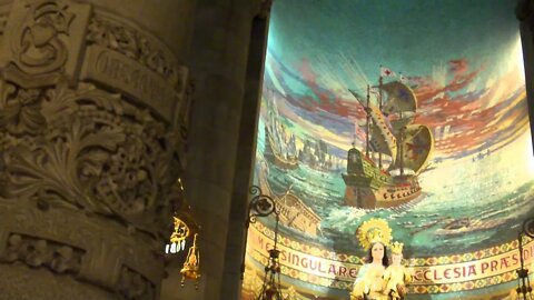 26 octobre 2015 - Visite de l'église Sagrat Cor du Mont Tibidabo