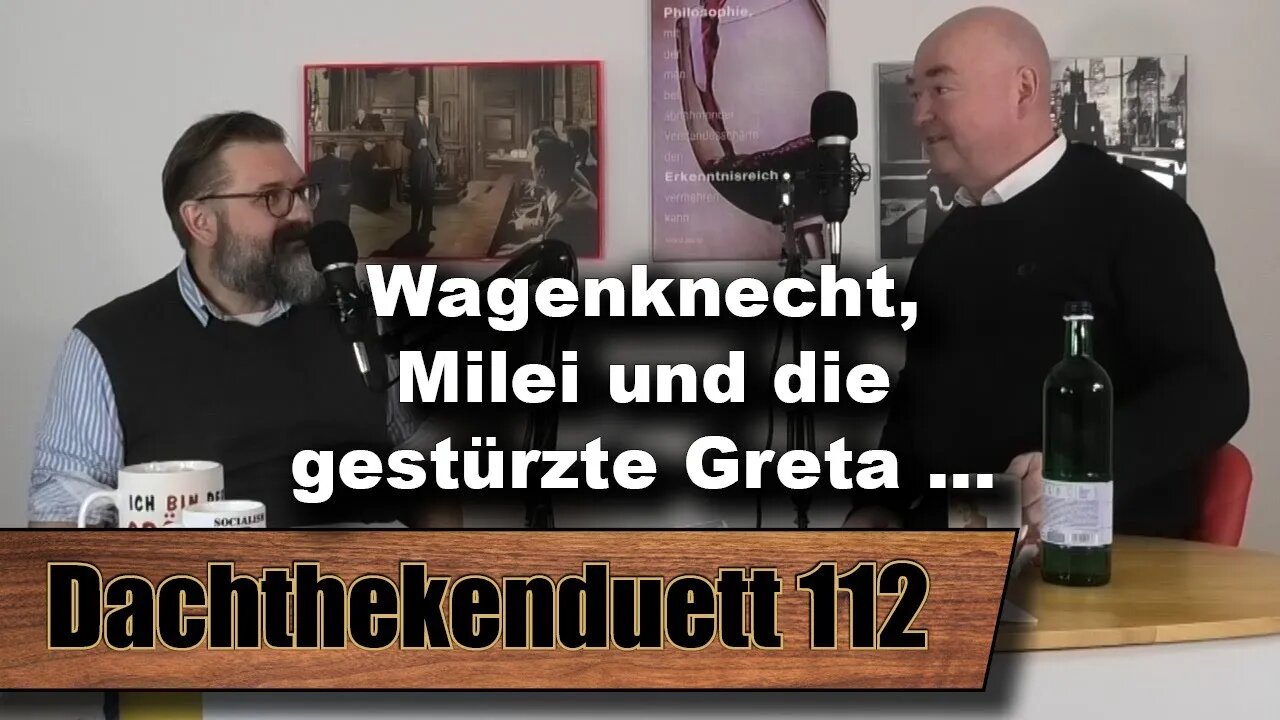 Wagenknecht, Milei und die gestürzte Greta ... und ein stiller Abschied von Gunnar Kaiser