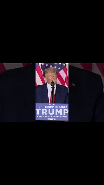 TRUMP: "I am tonight announcing my candidacy for president of the United States!"