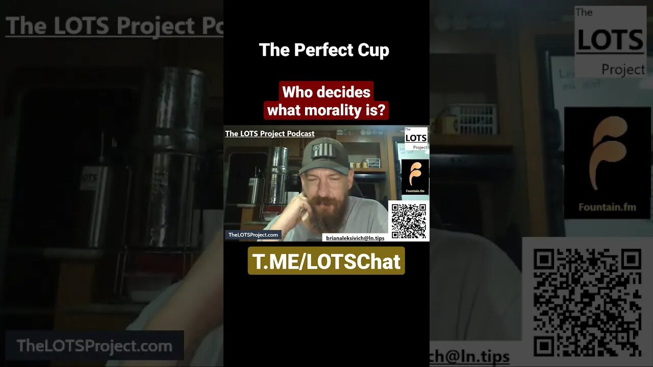 Question of the Day. #coffee #morality #morals #deepthoughts #question #podcast