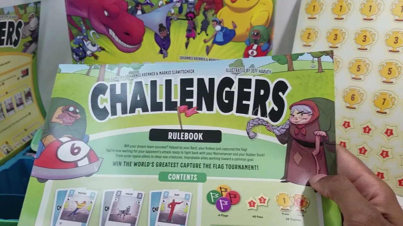 Challengers! UnBoxing & Flippin thru the Cards