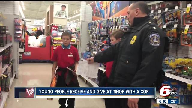 Dozens of local kids 'Shop with a Cop' in Marion County