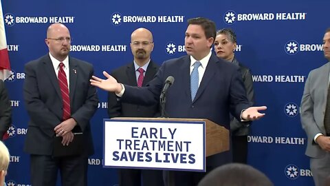 GOV. DESANTIS DEMANDS MONICLONIAL ANTIBODIES FROM DC