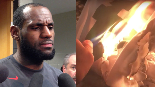 LeBron James BLASTS Fans for Burning Isaiah Thomas Jerseys