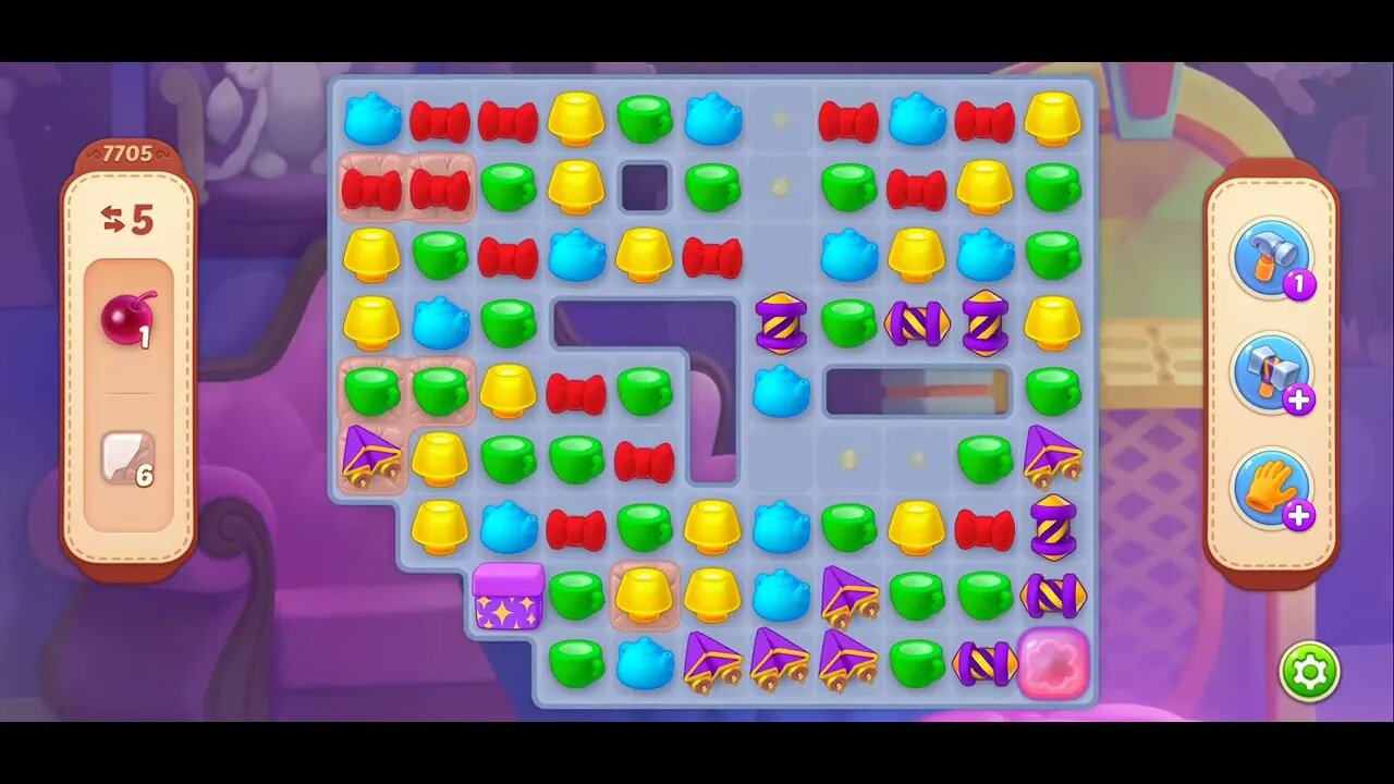 Playrix Homescapes Gameplay Walkthrough Level 7705