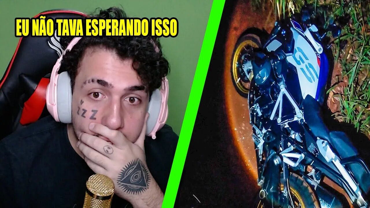 FUI NA ESTRADA AMALDIÇOADA COM A MINHA MOTO NOVA | LÉO MURIEL REACT