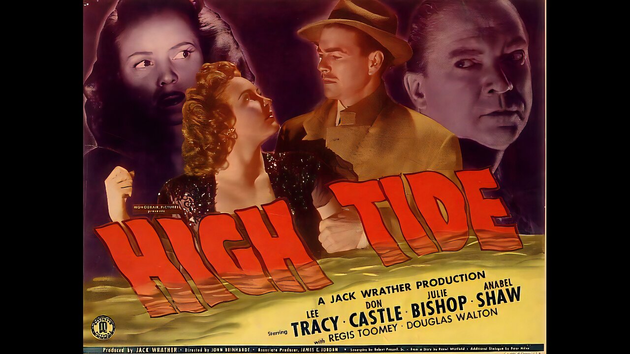 High Tide 1947 ‧ Full Movie Noir/Thriller ‧