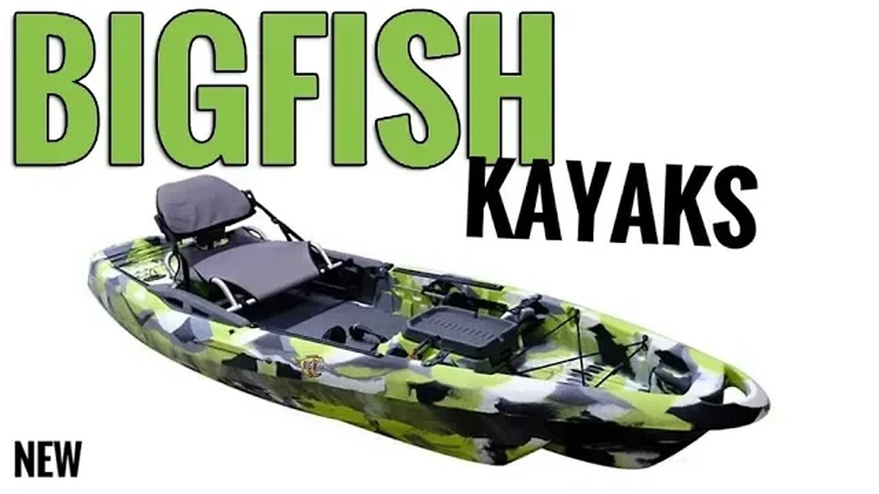 Big Fish 105 & 120 - By 3 Waters Kayaks