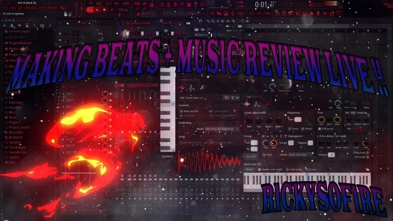 #28 MAKING BEATS + LISTENING TO YOUR MUSIC LIVE (read desc)