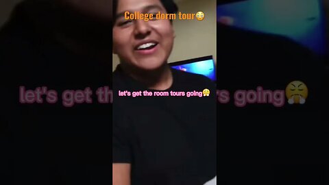 College dorm tour😳 #shorts #collegelife #dormtour