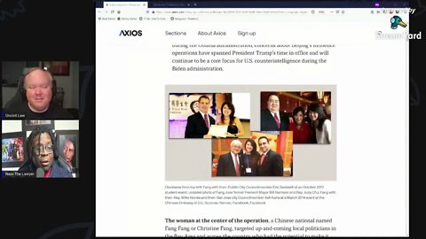 Chinese spy gets “friendly” with Swalwell : stream highlight