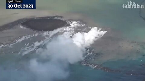 New Island emerges in Japan after volcano eruption