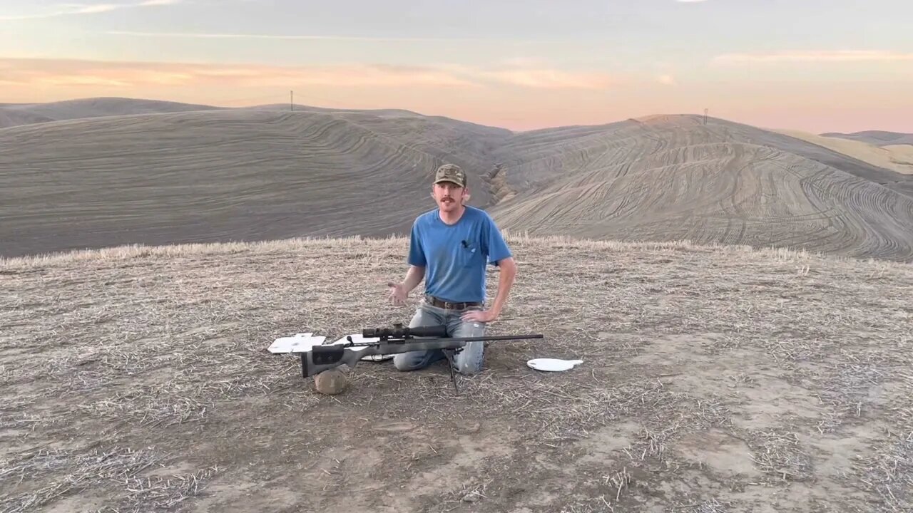 A hunting rifle can make hits how far_ Bergara Wilderness Ridge .300WM Long Range @ 25