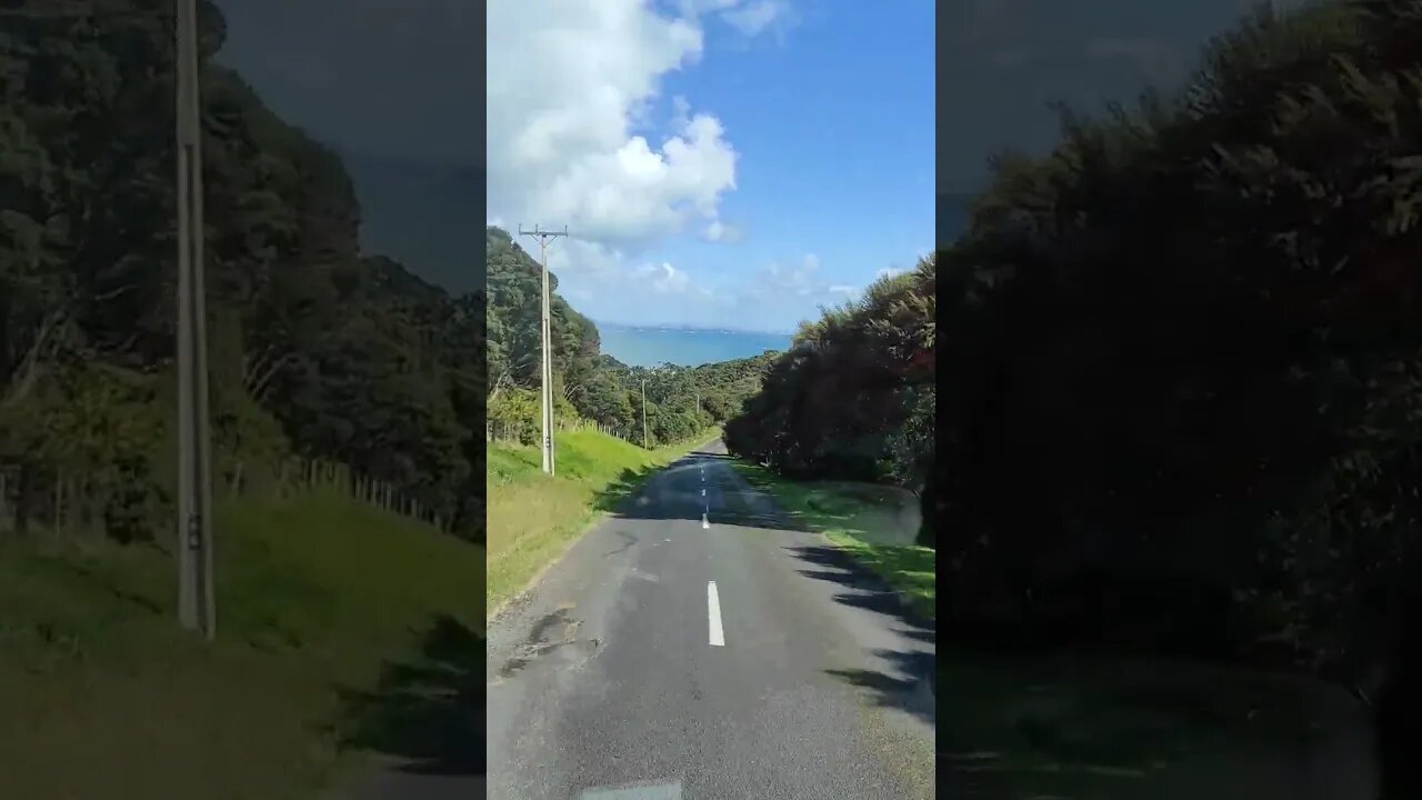 Hilltop overlooking the sea