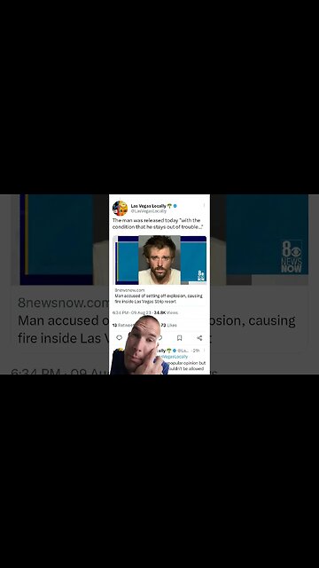 Las Vegas Homeless Man Sets Off Explosives Inside Strip Casino