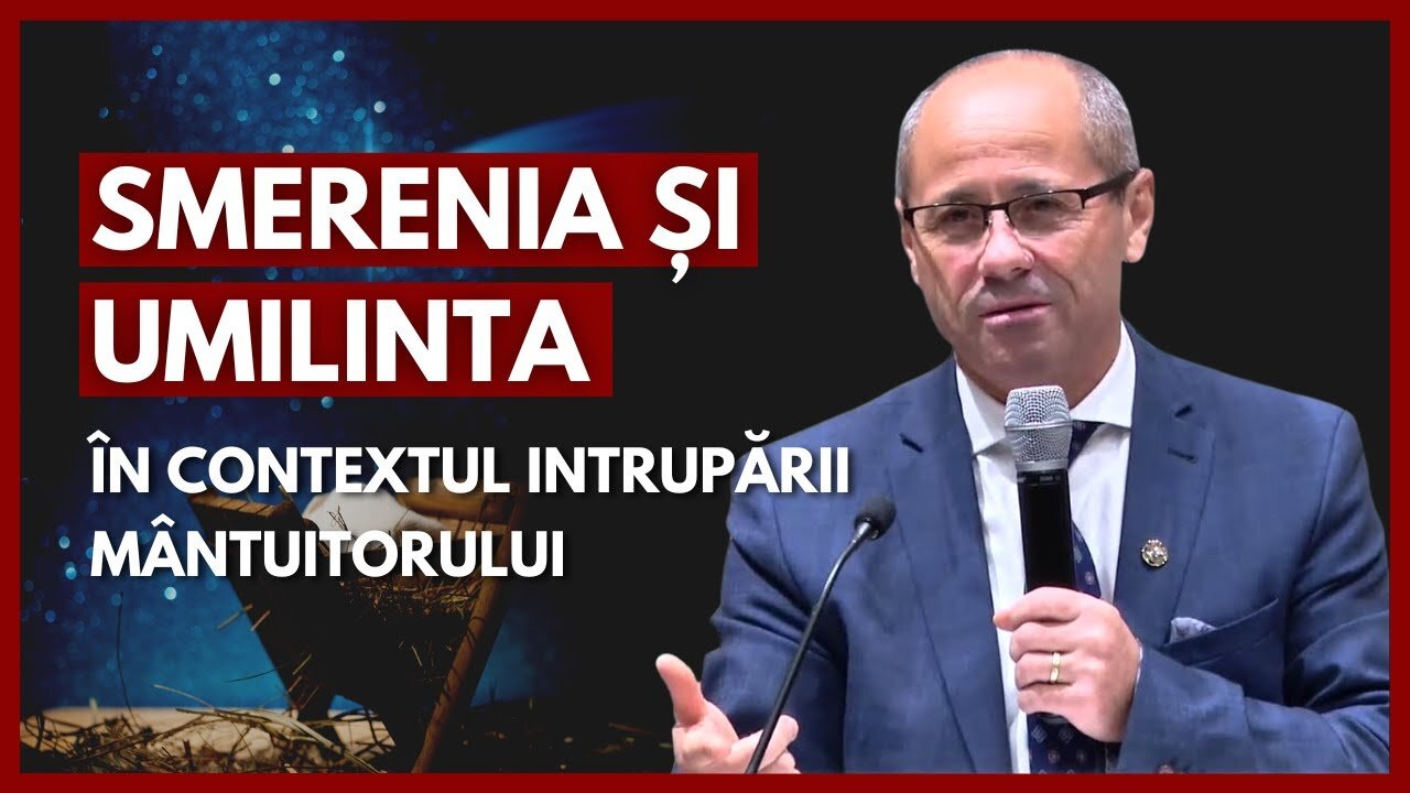 Smerenia și umilinta în contextul întrupării Mântuitorului | cu pastor Luigi Mițoi