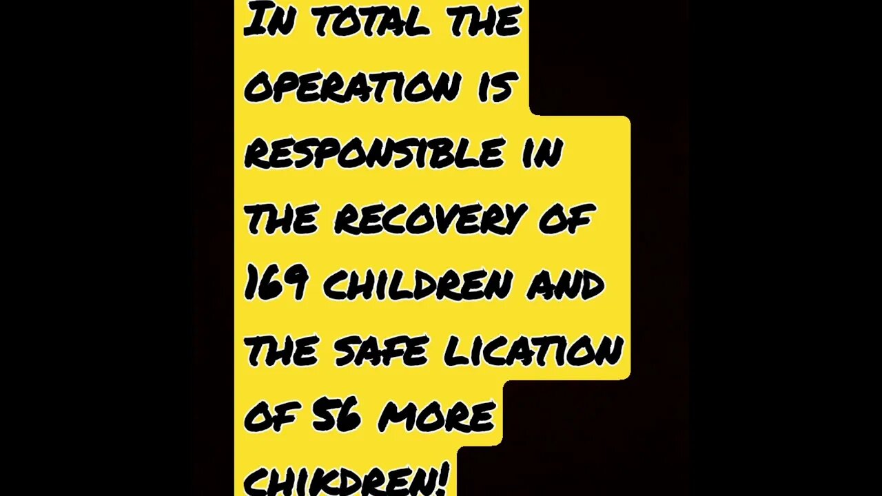 225 MISSING CHILDREN FOUND....ALIVE!