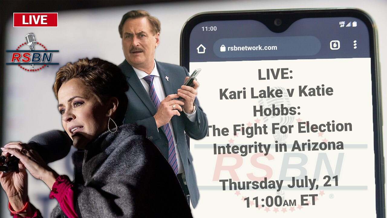 LIVE: Kari Lake v Katie Hobbs: The Fight For Election Integrity in Arizona