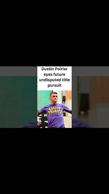 Dustin Poirier is getting ready for his title match against Islam Makhachev.