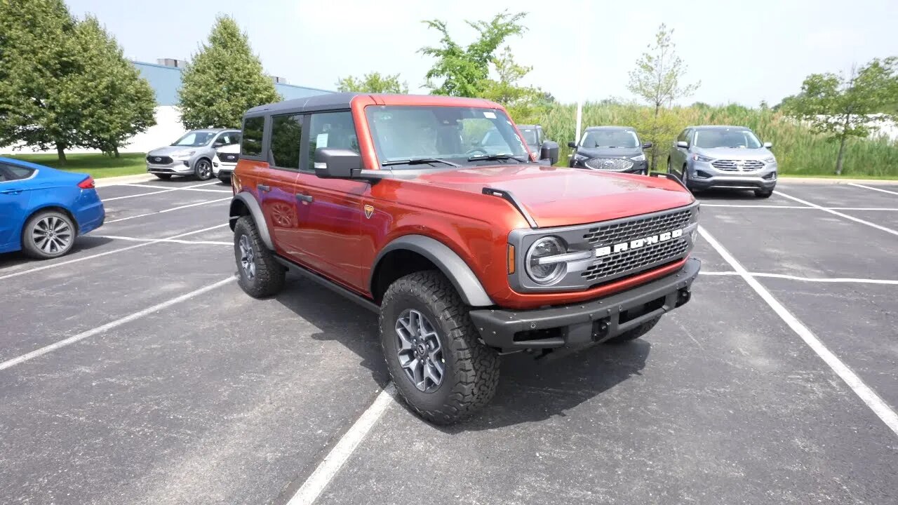 2023 Ford Bronco Badlands Luxury Package: Elevated Comfort and Capability