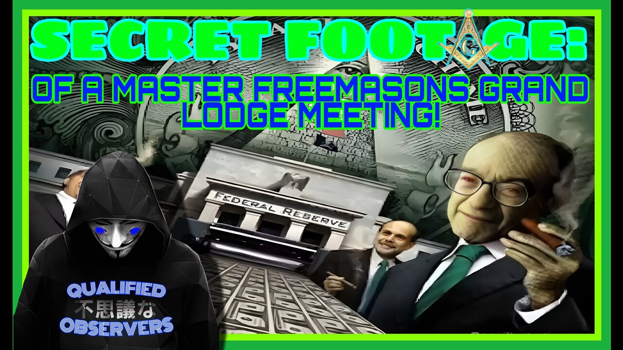 SECRET FOOTAGE: INSIDE A MASTER MASONS GRAND LODGE MEETING!