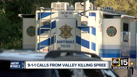 911 calls released from Valley killing spree