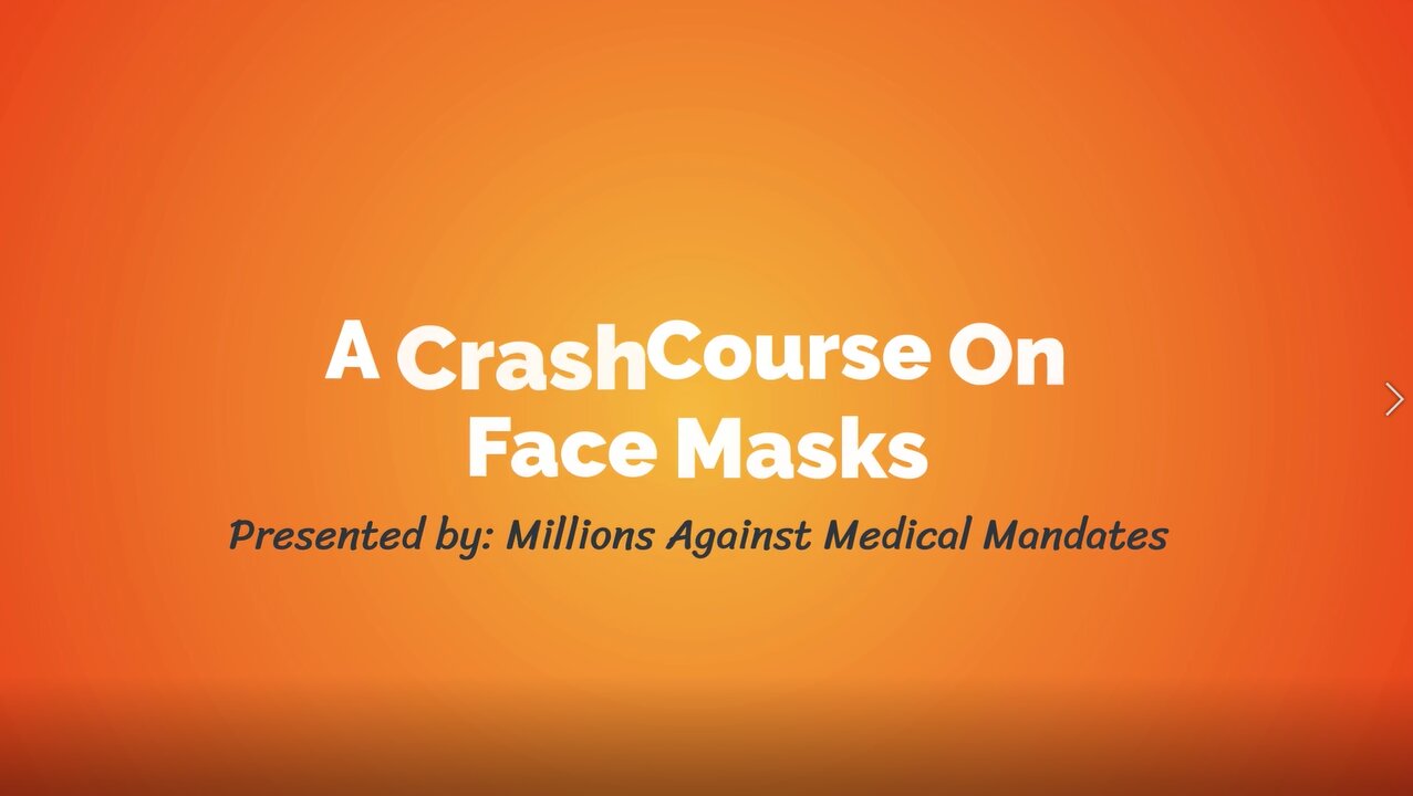 A Crash Course on Face Masks