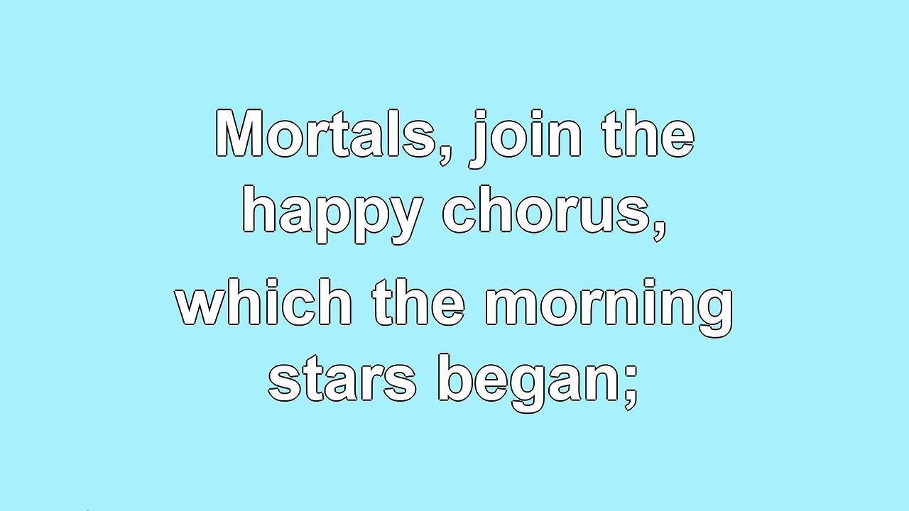 Joyful, Joyful, We Adore Thee V4