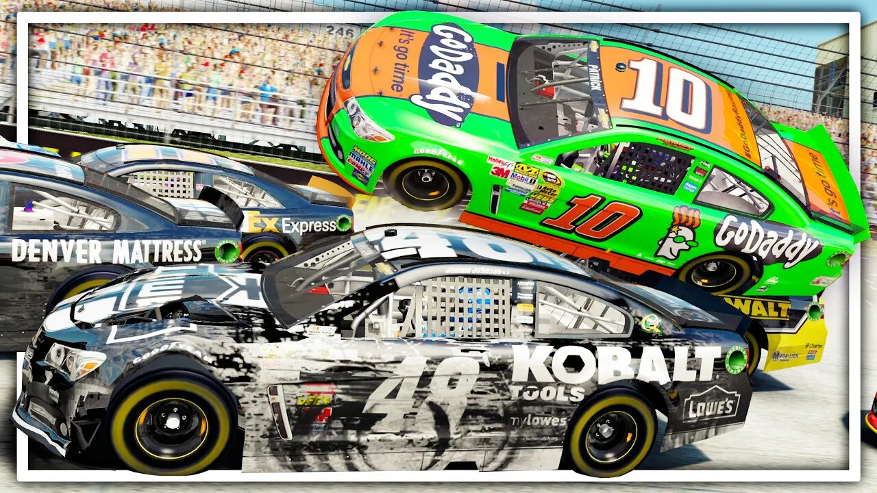 DANICA PATRICK DISQUALIFIED // NASCAR '14 Season Ep. 14