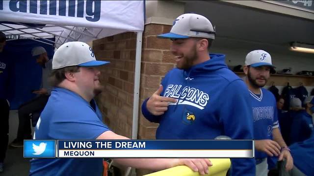 Concordia baseball team helps fan realize his dream