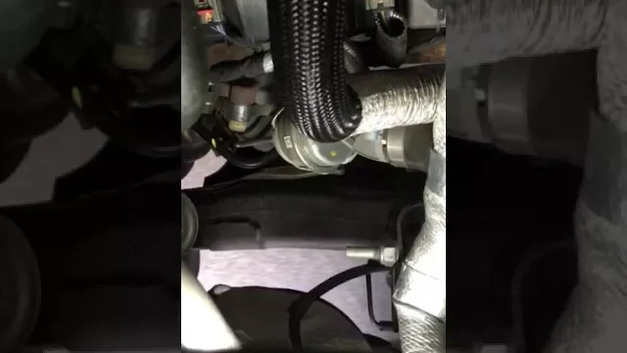 Sound of an Exhaust Manifold Gasket Leak on Turbo Charged Engine