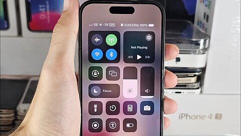 How To Use Control Center on iPhone iOS 17