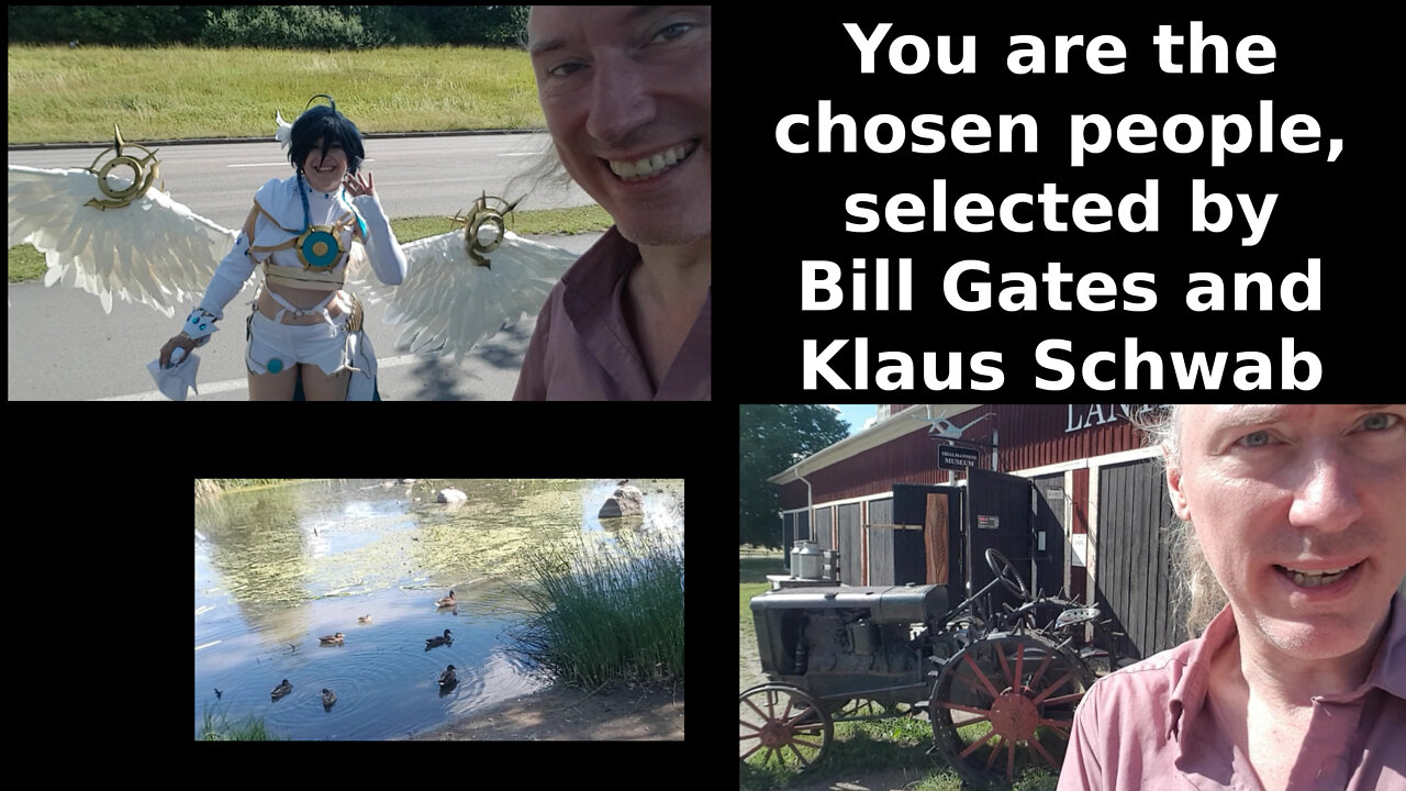 You are chosen by Bill Gates! War on children's health. Remote-working islands. Linköping tour