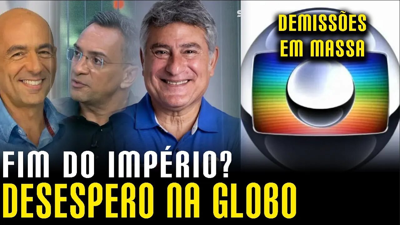 Crise e Revolta na GLOBO | Demissões em massa pode indicar o que tá chegando