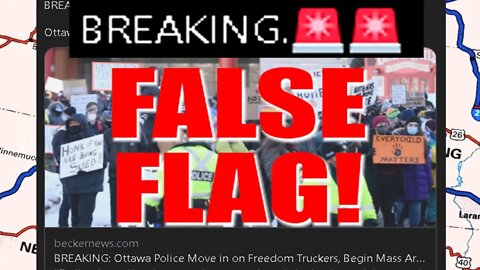 UPDATE Ottawa False Flag Planned - Peoples Convoy to DC