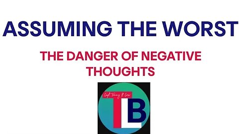 THE RABBITHOLE OF NEGATIVE THOUGHTS