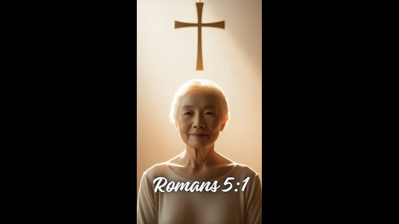 Romans 5:1 - Therefore, since we have been justified through faith, we have peace with God through..