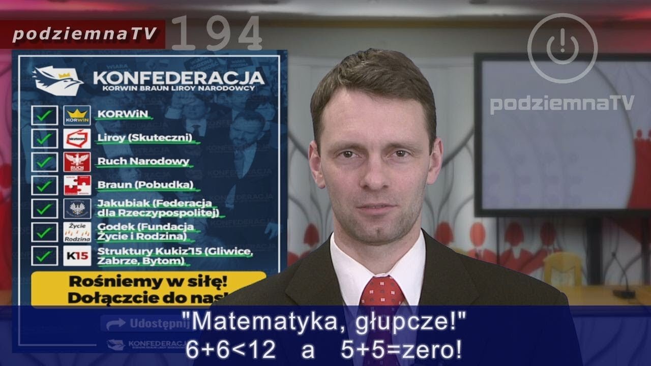 podziemna TV - KONFEDERACI rosną w siłę, a część ich fanów kręci nosem! Niebywałe :) #194 (04.04.2019)