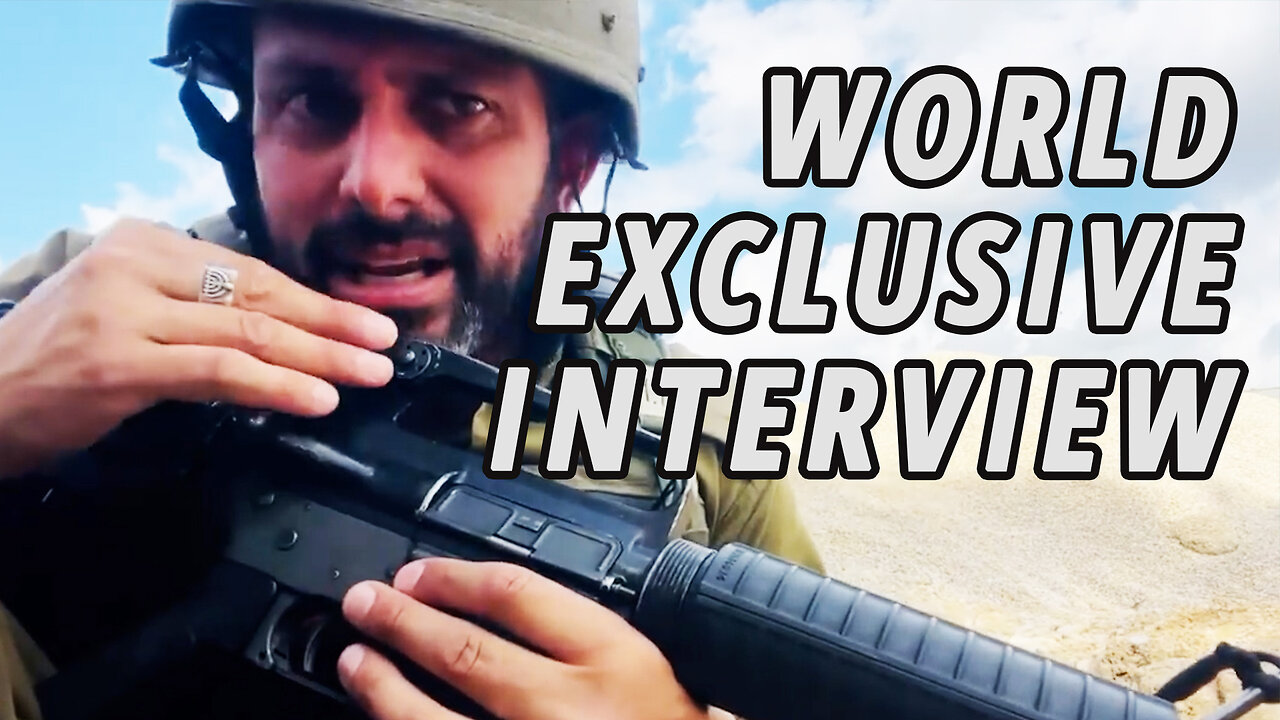 World exclusive interview with a front-line Israeli soldier