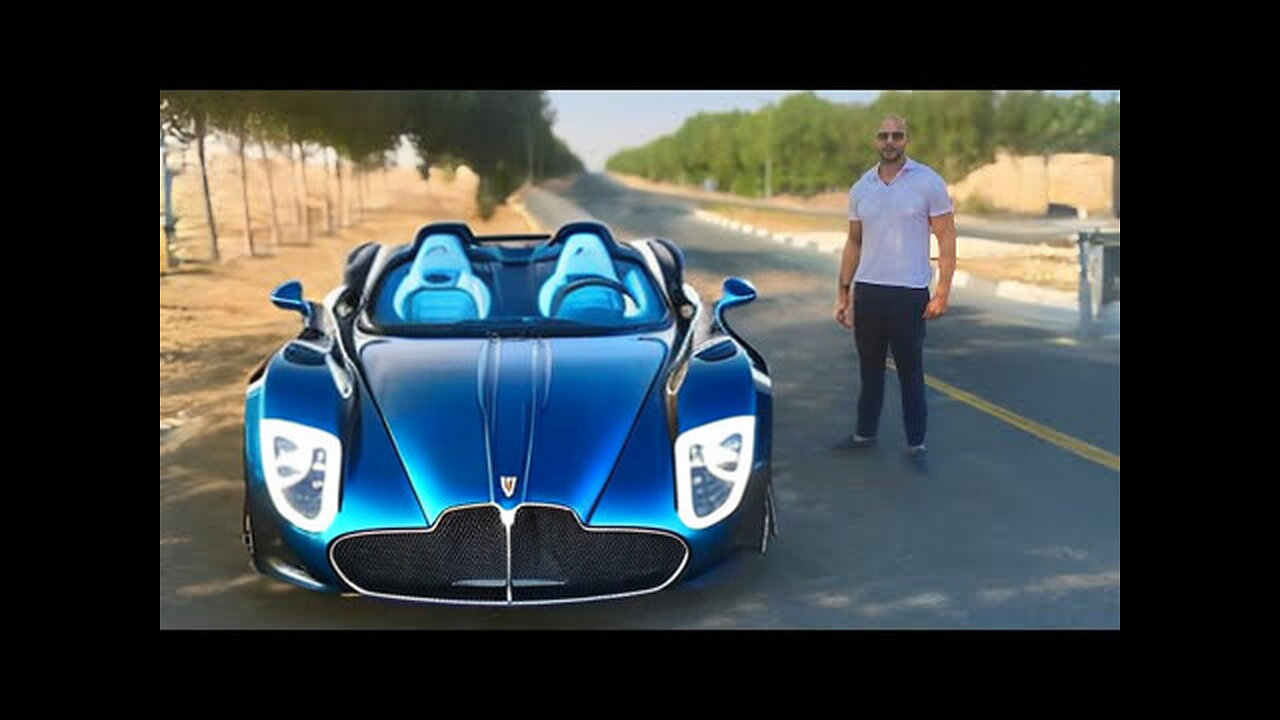 Andrew Tate BUYS $10M Blue BUGATTI ( Fastest Ever ) 😱