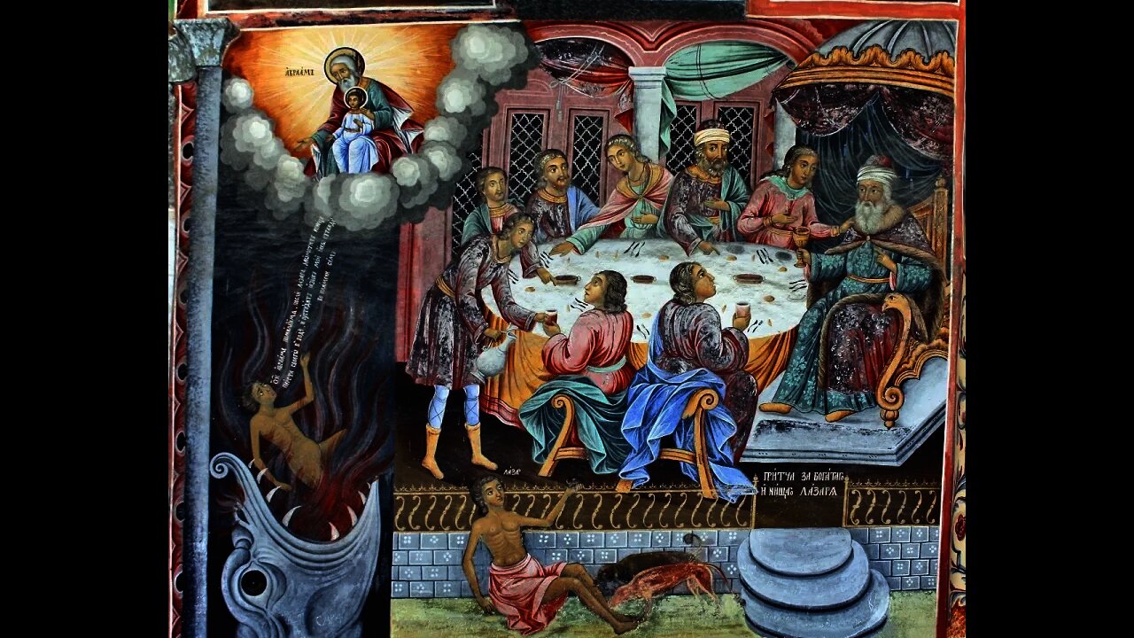 "Only Jesus can save him from his consumed consumer life" Trinity 1 2021