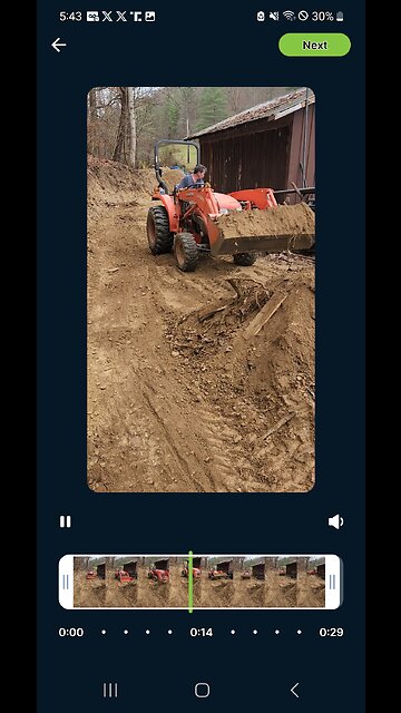 building road on backside my garage