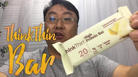 thinkThin Lemon Delight High Protein Bars Taste Test