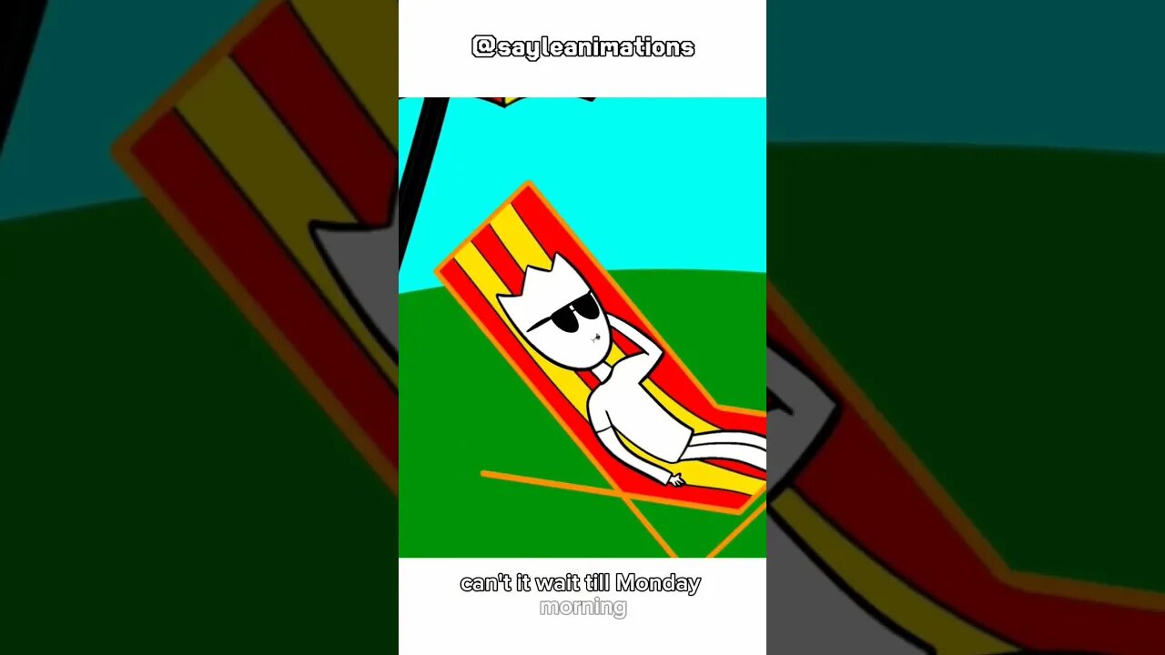 who else got this kinda boss? #animation #funny #comedy #sayleanimations #shorts
