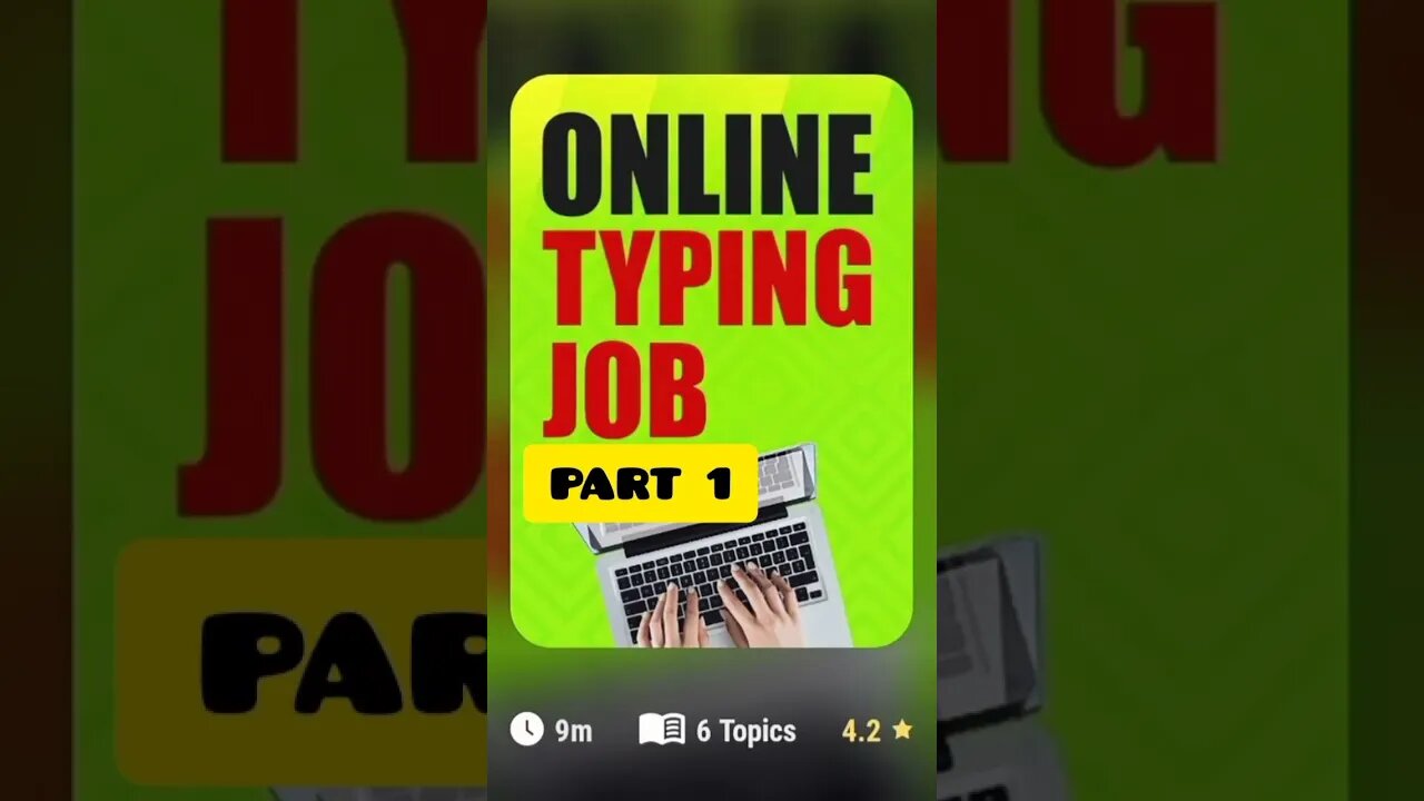 "Top Online Typing Jobs: Earn Money from Home with Typing Skills!"" #shorts #onlionmoney #knowledge