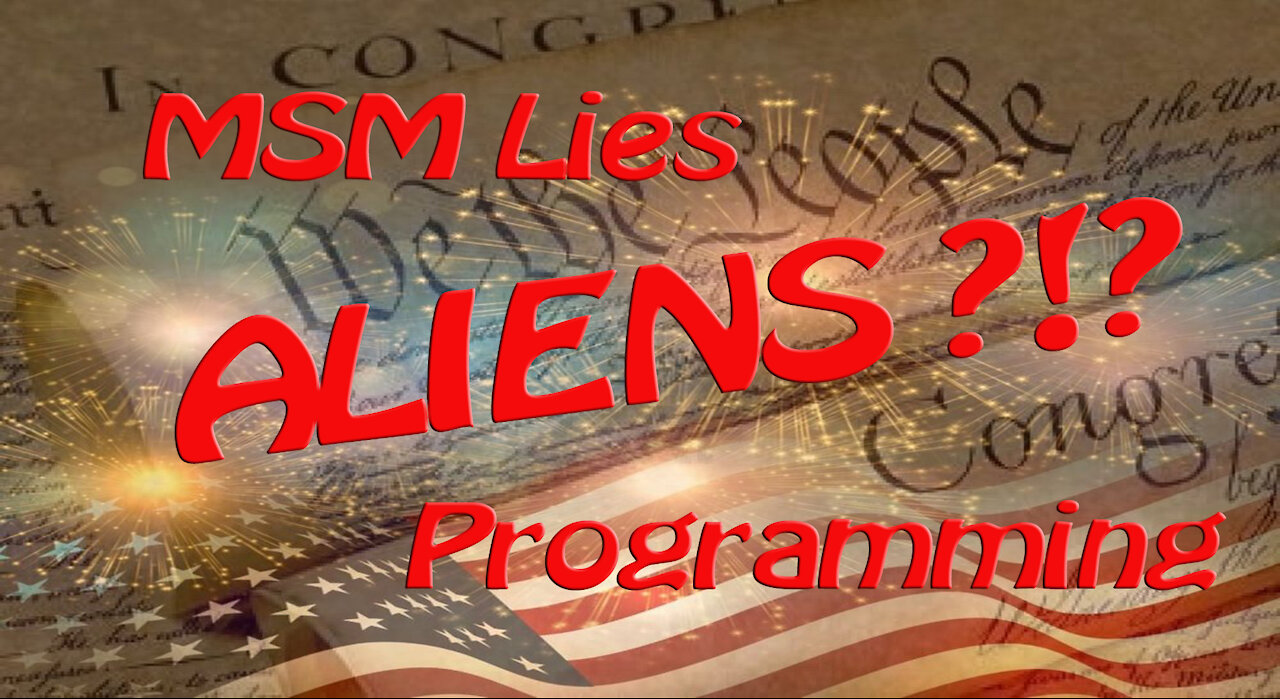 MSM - Predictive Programming and "Lil Green Men?!?